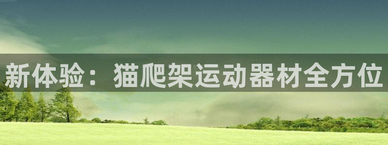 意昂体育5(KGAME)平台是正规平台吗知乎:新体验:猫爬架